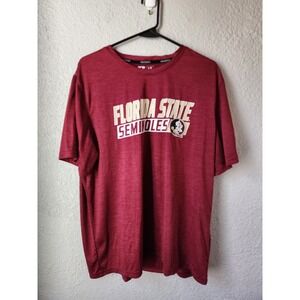 Florida State Seminoles T-Shirt Russell Athletic Maroon Men's Large
